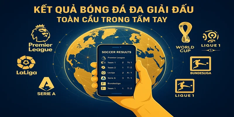 Cập nhật đầy đủ kết quả bóng đá đa giải đấu