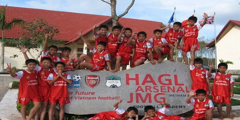 Hình ảnh Học Viện HAGL - Arsenal JMG và thế hệ vàng của bóng đá Việt Nam